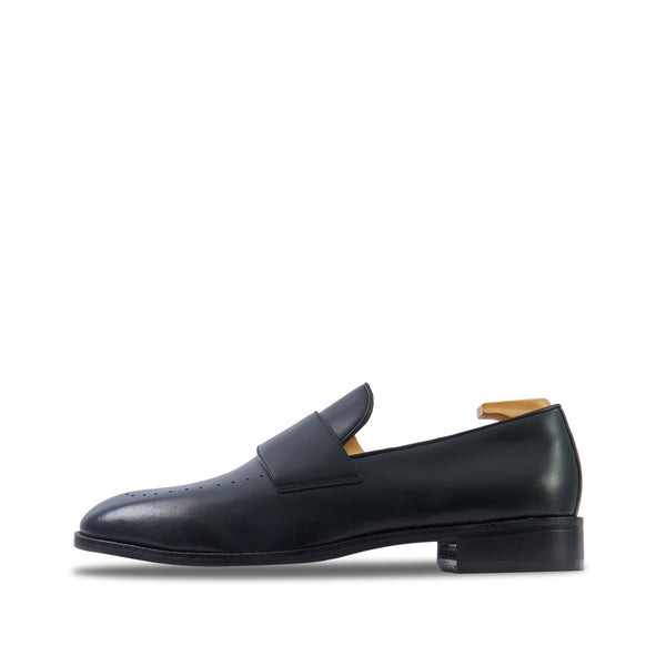 Kingway Black Slip Ons