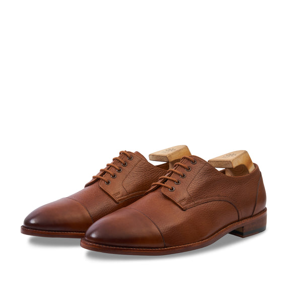 Shambel Tan Milled Derby