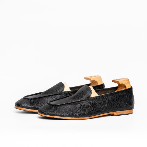 Johnson Black Unlined Slip Ons