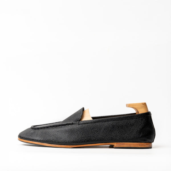 Johnson Black Unlined Slip Ons