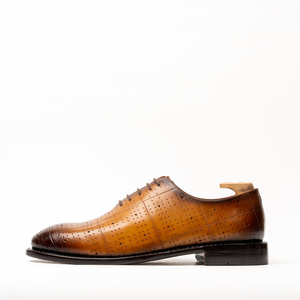 Galway Tan Oxfords