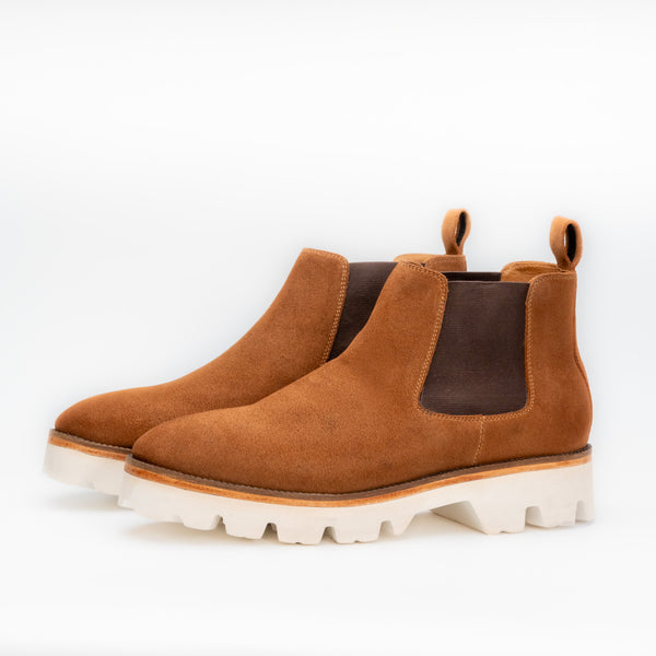 Sloane Tan Suede Eva Chelsea