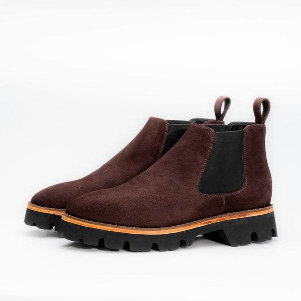 Sloane Brown Suede Eva Chelsea
