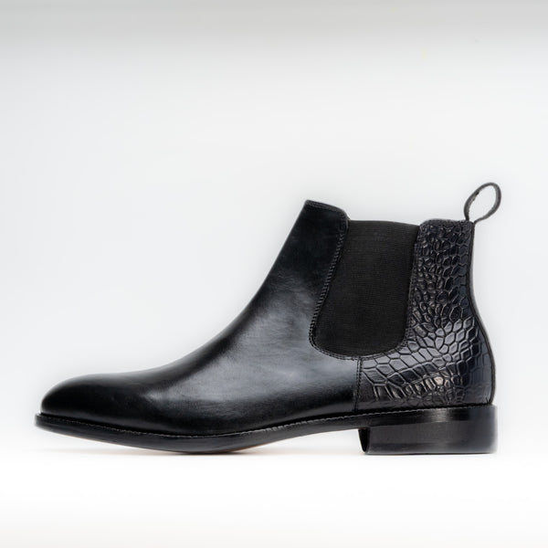 Cheyne Croco Chelsea Boots