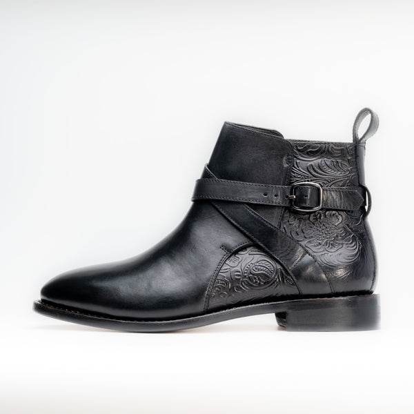 Mandore Black Jodhpur Boots