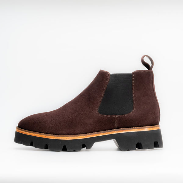 Sloane Brown Suede Eva Chelsea