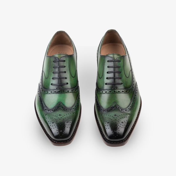 Kinsale Emerald Green Brogue Shoes