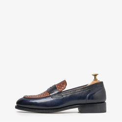 Abbey Woven Vamp Slip On