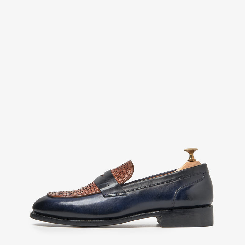 Abbey Woven Vamp Slip On