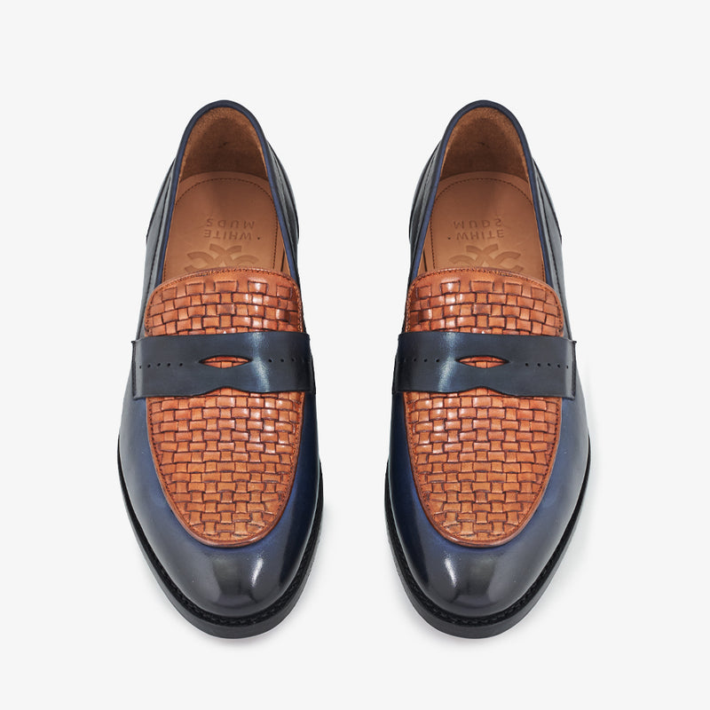 Abbey Woven Vamp Slip On