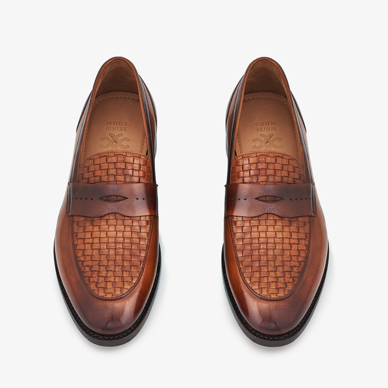 Abbey Woven Vamp Slip On