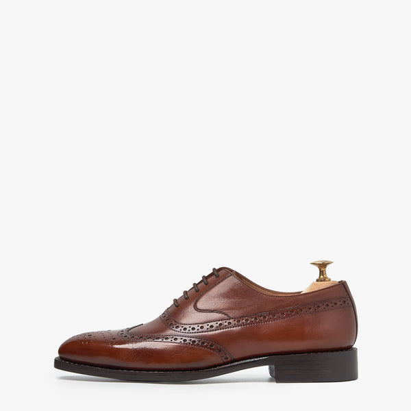 Kinsale Tan Brogue Shoes