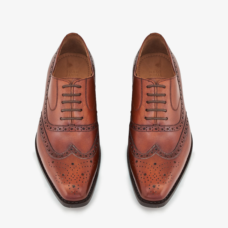 Kinsale Tan Brogue Shoes
