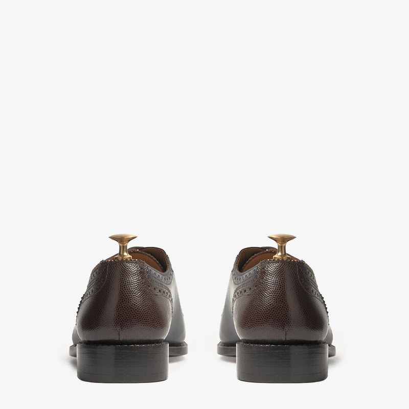 Peck Ham Blue & Brown Oxford Shoes