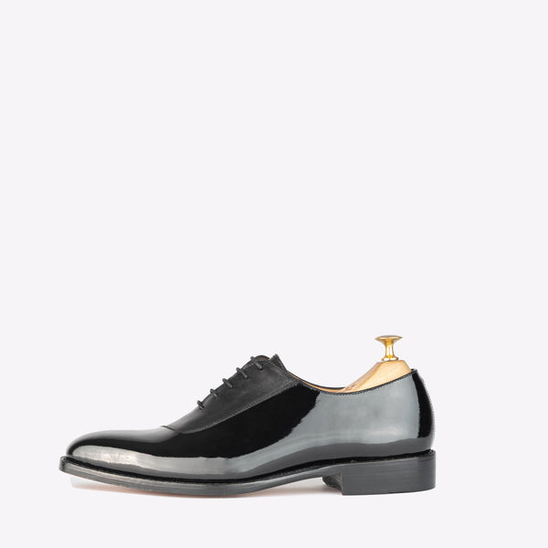 Repton Patent Black Oxford Shoes
