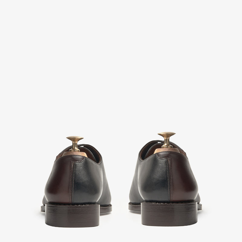 Repton Black & Brown Oxford Shoes