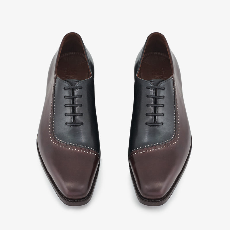 Repton Black & Brown Oxford Shoes